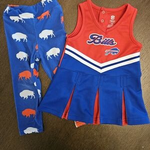 Buffalo Bills Baby 12 Month Cheerleader Lot
